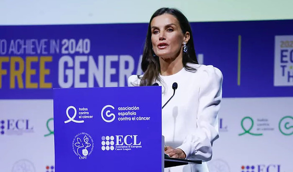 La Reina Letizia Contra El Tabaquismo Es Una Enfermedad Elmundotv