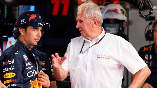 Helmut Marko y sus frases en contra de Checo Pérez MARCA MEXICO