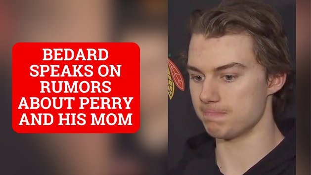 Connor Bedard Delivers The Truth On Corey Perry Rumors With His Mom