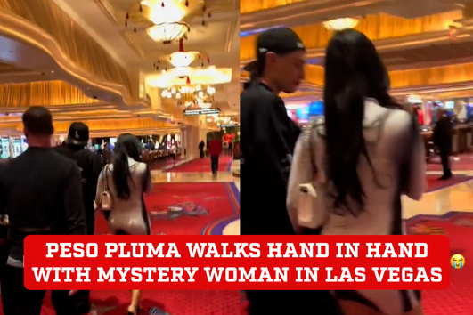 Peso Pluma Walks Hand In Hand With Mystery Woman In Las Vegas MARCA