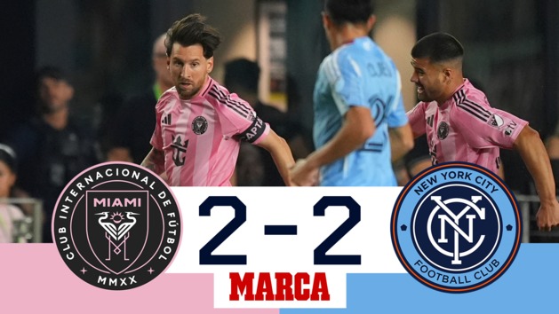 Lionel Messi Provides Assist For The Tie I Inter Miami 2 2 NYCFC I