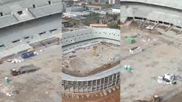 Evoluci N De Las Obras Del Camp Nou Marcatv