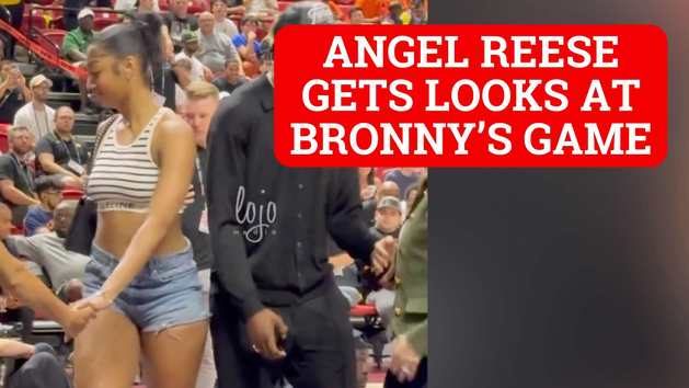 Angel Reese Leaves Bronny James Game Early With Jaylen Brown And Kysre