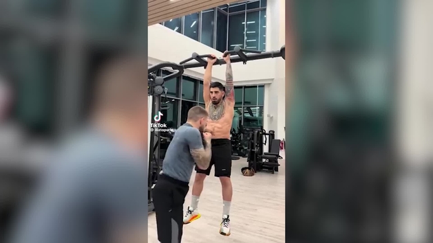 El Dur Simo Entrenamiento De Ilia Topuria Con Su Hermano Marcatv