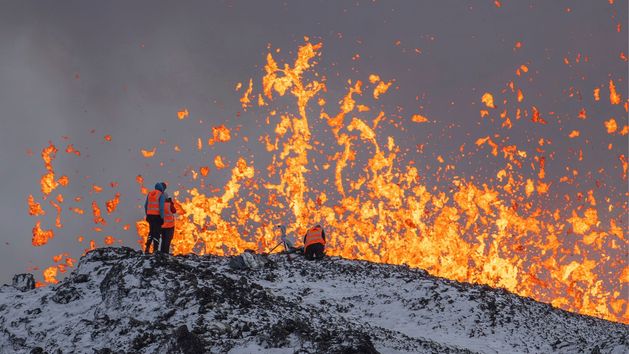 Incre Bles Im Genes Del Volc N De Islandia A Vista De Dron Expansiontv