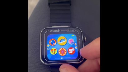 VTech - Kidizoom Smartwatch DX2 color rojo, Reloj inteligente para niños