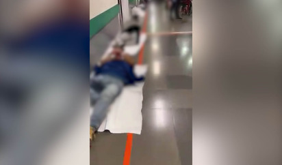 pacientes por los suelos en el hospital infanta leonor de madrid