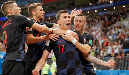 Croacia Inglaterra 2 1 En La Prorroga El Oficio Es La Gloria De Croacia