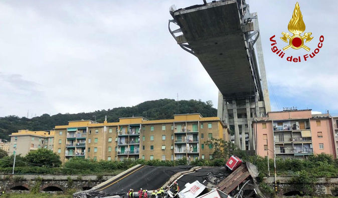 Los expertos achacan la tragedia del puente de Génova al mal mantenimiento
