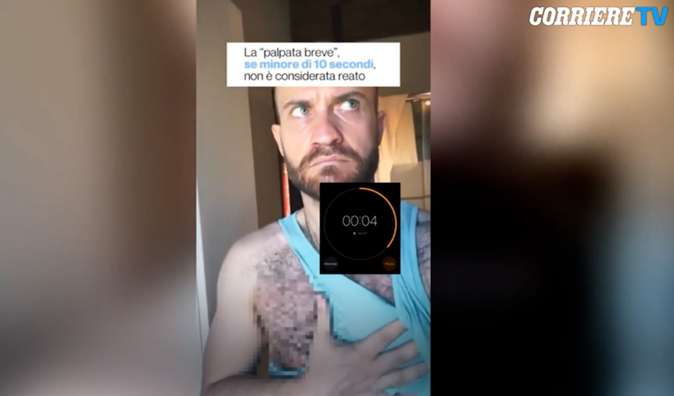 ¿Cuánto son 10 segundos?  La respuesta viral al hombre absuelto en Italia por ‘manosear quizás’ a una menor