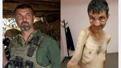Mykhailo, el luchador de Azovstal, desfigurado tras meses de cautiverio ruso