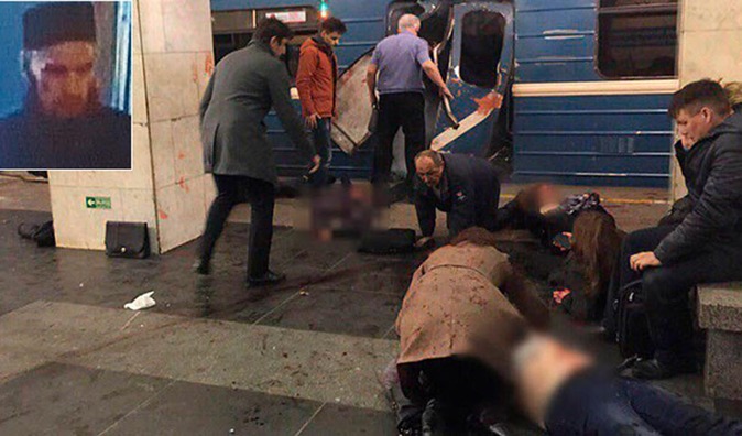 Atentado San Petersburgo: Al menos 14 muertos en un atentado en el metro de  San Petersburgo | Internacional