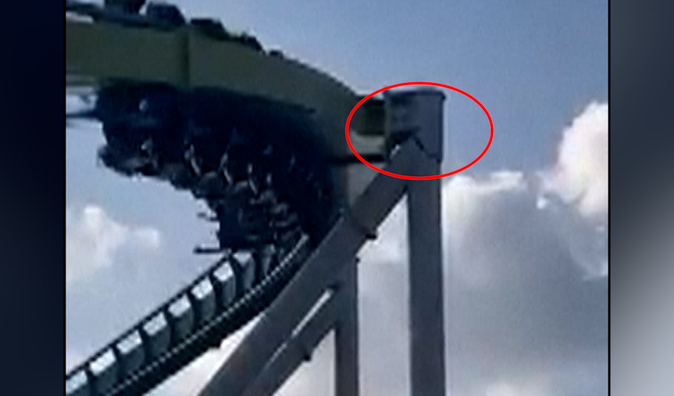 North Carolina Amusement Park Shuts Down Roller Coaster After Discovering Crack In Support Beam 