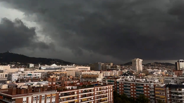 Espectacular Timelapse De La Tormenta En Barcelona Elmundotv