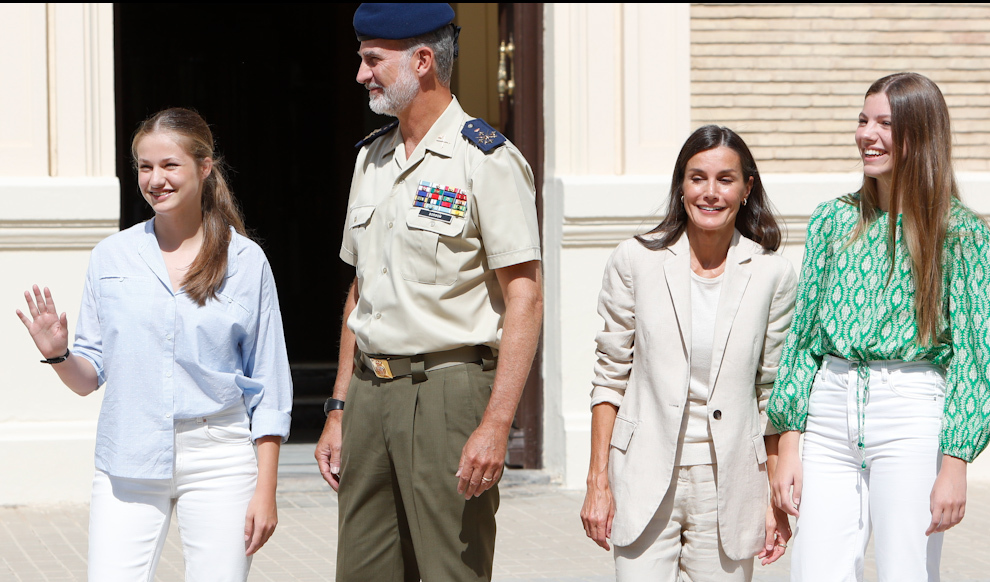 La Princesa Leonor ingresa en la Academia General Militar de
