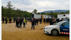 Desalojadas un centenar de personas de una rave ilegal en Lleida