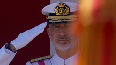 Los reyes presiden el desfile del Día de las Fuerzas Armadas en Granada
