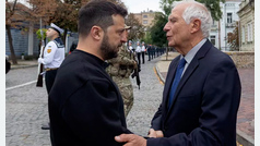 Josep Borrell, en Kiev: "La guerra, para los europeos es una amenaza existencial"