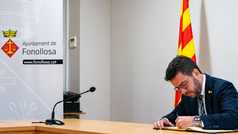 Aragonès pide volver a las urnas: "La amnistía por sí sola no resuelve el conflicto"