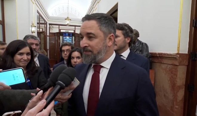 El PSOE presenta la denuncia contra Abascal por "reiterada incitación ...