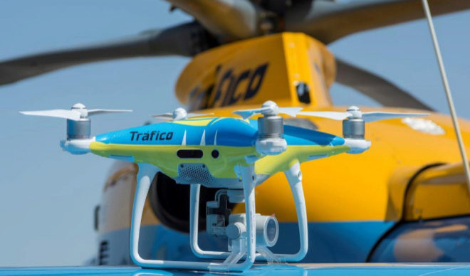 DGT pone en marcha drones para vigilar las carreteras en el puente del 1 de mayo