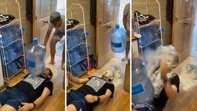Cuando Tratas De Mantener La Forma En Cuarentena Y Tu Hijo Te