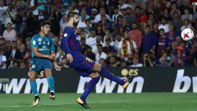 Supercopa: Gol de Asensio (1-3) en el Barcelona 1-3 Real Madrid - MarcaTV