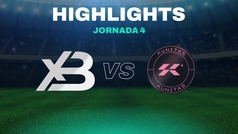 Jornada 4 Queens League Oysho: XBUYER TEAM (3) 2-2 (4) Kunitas | Resumen del partido