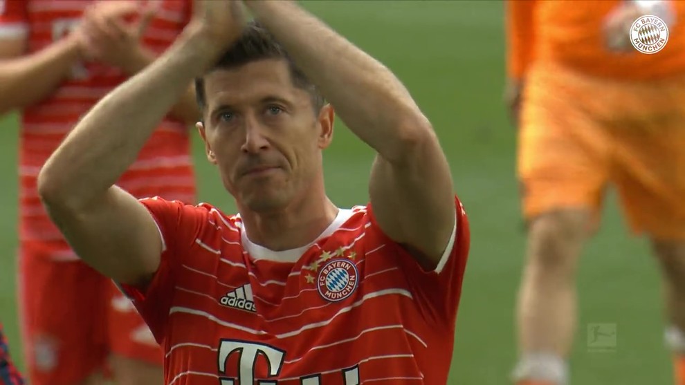 As despide el Bayern a Lewandowski