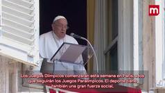 El Papa Francisco dice que espera que los Juegos Olmpicos sean una oportunidad para establecer una tregua en las guerras