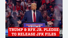 Donald Trump Joins RFK Jr. pledges to release JFK assassination files