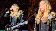 Madonna rompe a llorar luego del cario de sus fans en su concierto en la ciudad de mexico