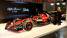 Alfa Romeo F1, rival directo de Aston Martin, presenta su nuevo coche