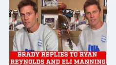 Tom Brady responds superbly to Ryan Reynolds and Eli Manning