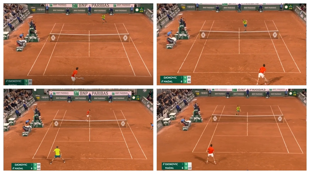 Las bestialidades de Nadal en el posible mejor duelo contra Djokovic de la historia