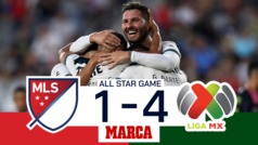 Mexican victory in 2024 All-Star Game I MLS 1-4 Liga MX I Highlights and goals I MLS All Star Game