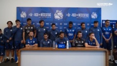 Jugadores de Puebla dan mensaje conjunto a la aficin por mal paso en el Clausura 2024