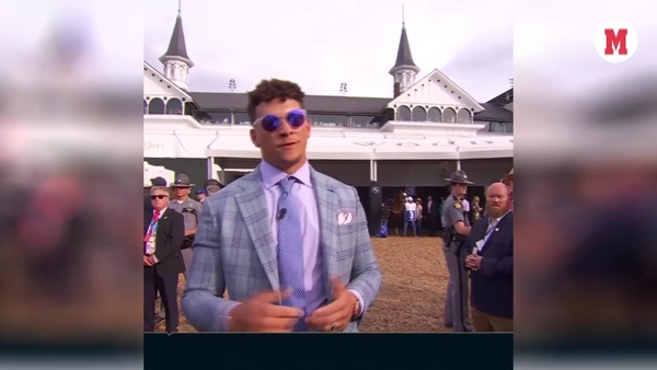 Patrick Mahomes was the lucky charm at Miami GP for Checo Perez