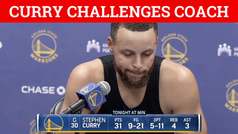 Stephen Curry challenges Steve Kerr about benching him in fourth quarter