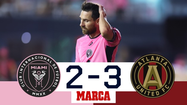 Leo Messi y compaa eliminados I Inter Miami 2-3 Atlanta I Resumen y goles I MLS