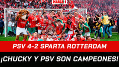 Chucky Lozano es campen I PSV 4-2 I Eredivisie (J32) I Resumen y goles
