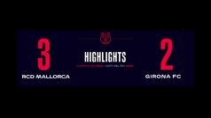 Mallorca 3-2 Girona: resumen y goles | Copa del Rey (cuartos de final)