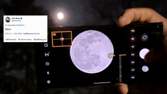 El vídeo de la espectacular foto de un móvil a la Luna que alucina a Elon Musk... ¡y que es fake!