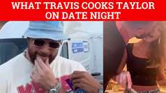 Travis Kelce reveals his favorite meal to cook for Taylor Swift on date night