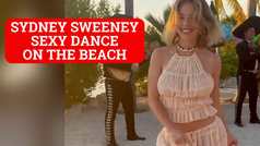 Video of Sydney Sweeney's breasts bouncing while dancing on vacation