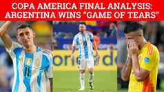 Copa America Final brings tears to Messi, Di Maria, Colombia and the fans