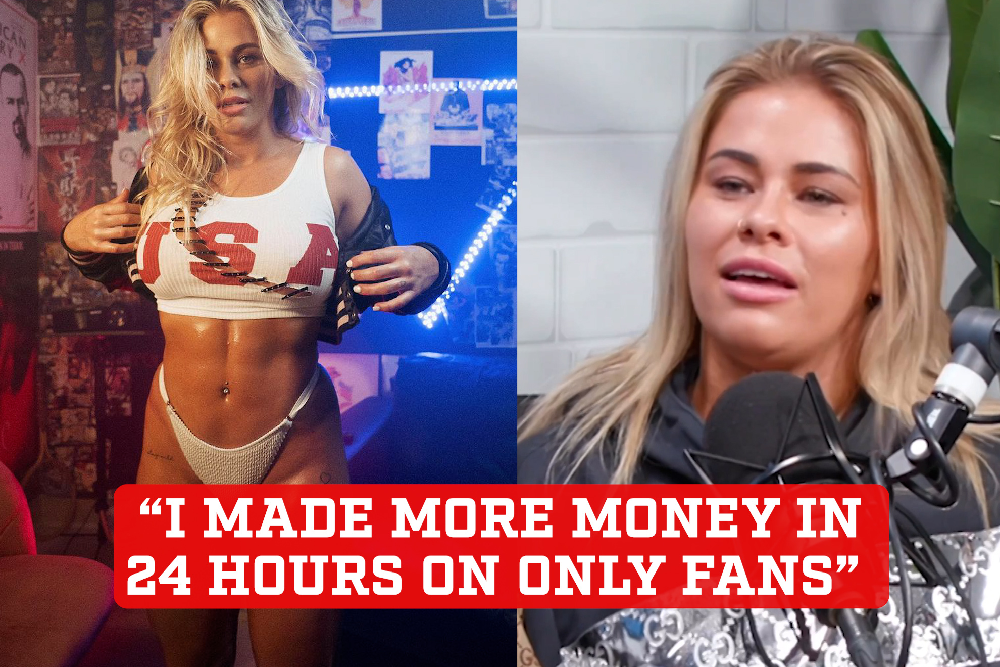 UFC Paige VanZant makes stunning comparison between OnlyFans and UFC Is it true? Marca