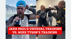 Jake Paul's unconventional training versus Mike Tyson's courage, who will win the fight?