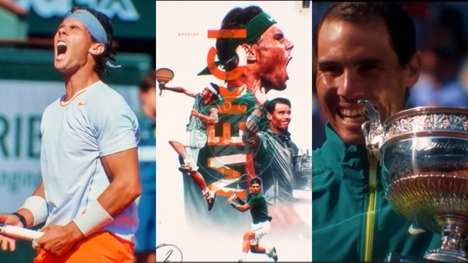 Rafa Nadal, solo en Roland Garros