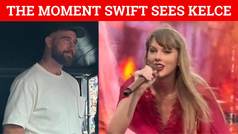 Taylor Swift lights up when she spots Travis Kelce in VIP tent at Eras Tour